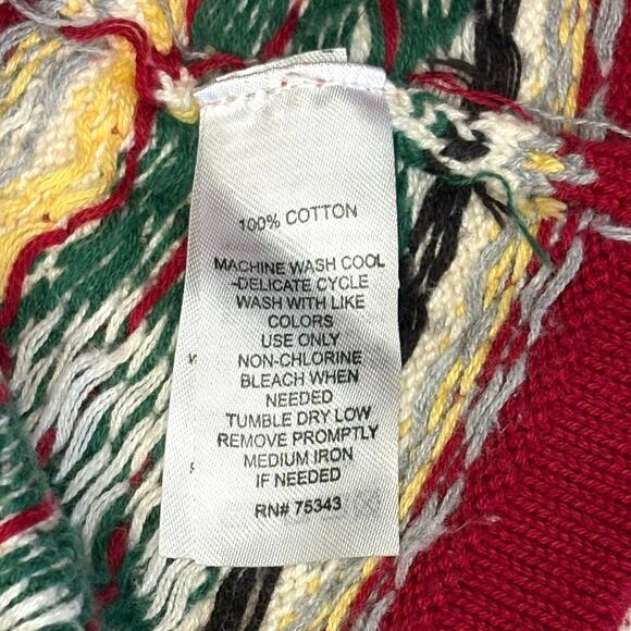 Heirloom by Poly Flinders Fair Isle Sweater Dress Girls 3T | Red Christmas - Picture 8 of 8